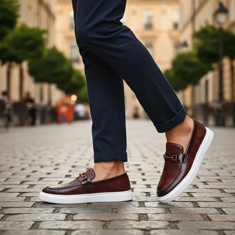 Aureo Loafers – Mocassins en cuir chic et confortables pour homme
