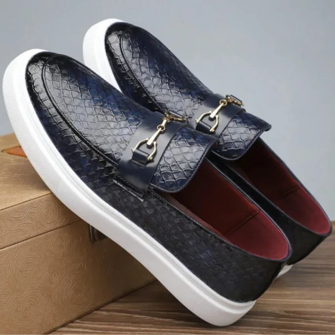 Aureo Loafers – Mocassins en cuir chic et confortables pour homme
