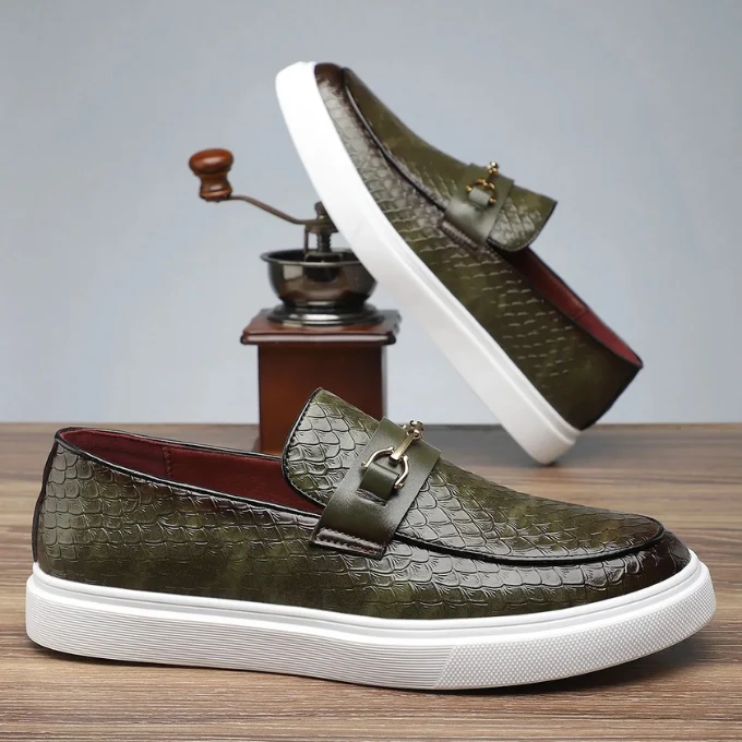 Aureo Loafers – Mocassins en cuir chic et confortables pour homme