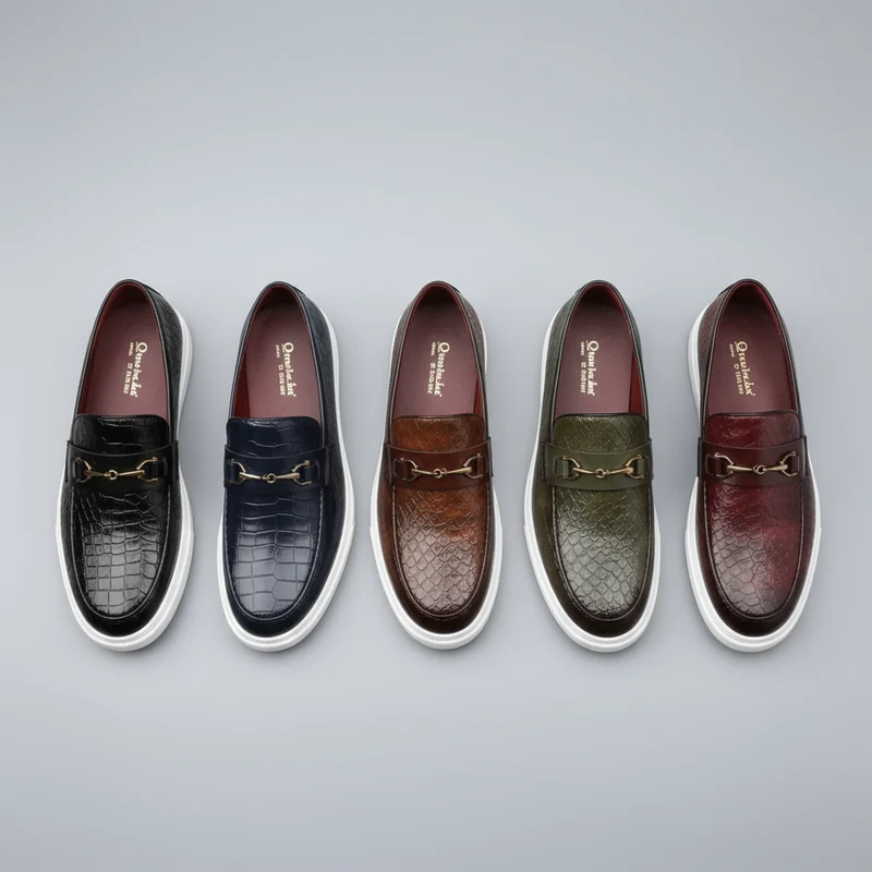 Aureo Loafers – Mocassins en cuir chic et confortables pour homme
