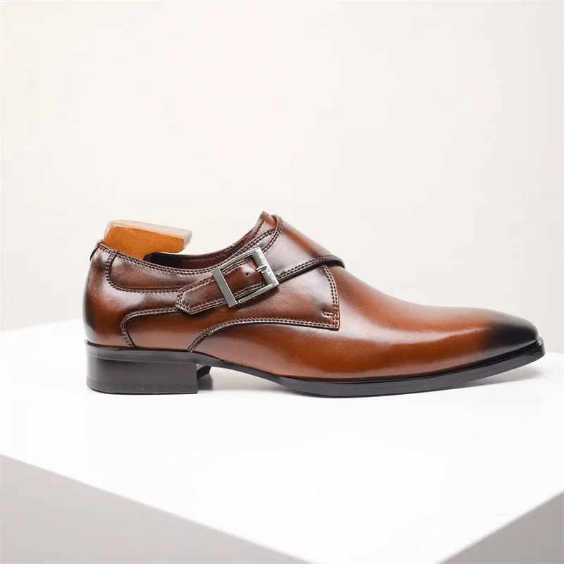 Souliers italiens artisanaux en cuir premium