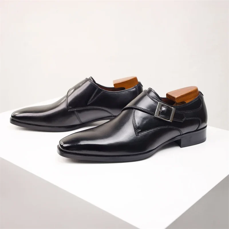 Souliers italiens artisanaux en cuir premium