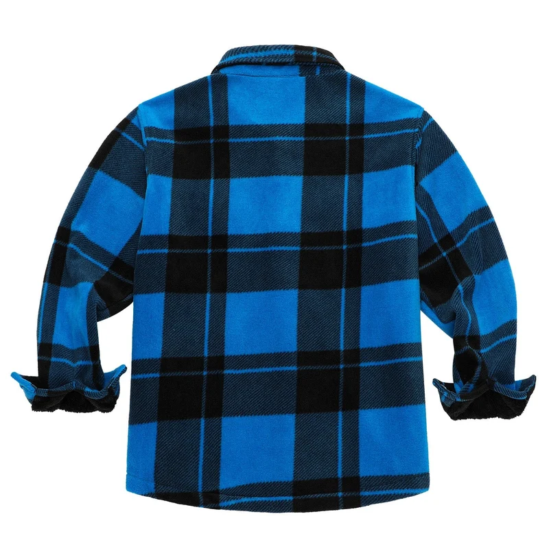 Chemise à carreaux doublée chaude – 5 modèles disponibles