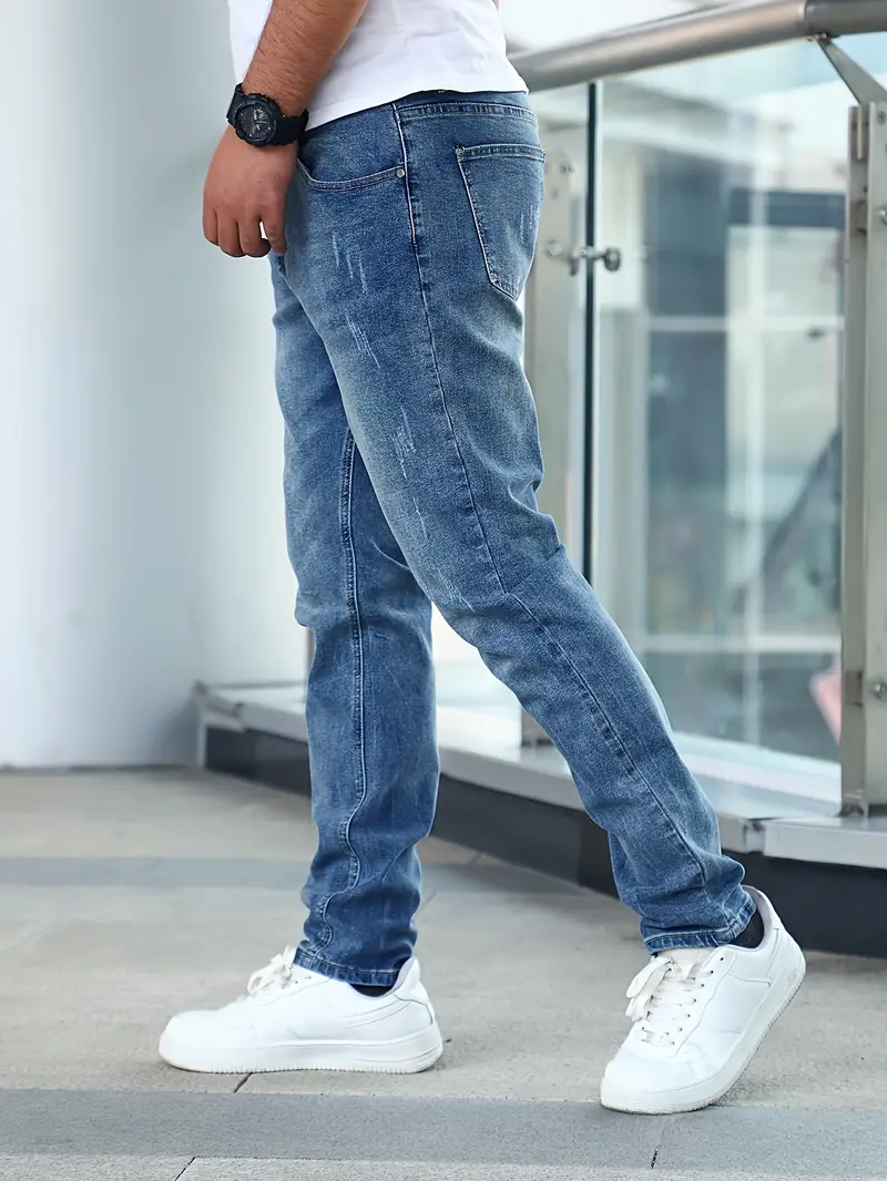 Jean Homme Fonctionnel Coupe Moderne