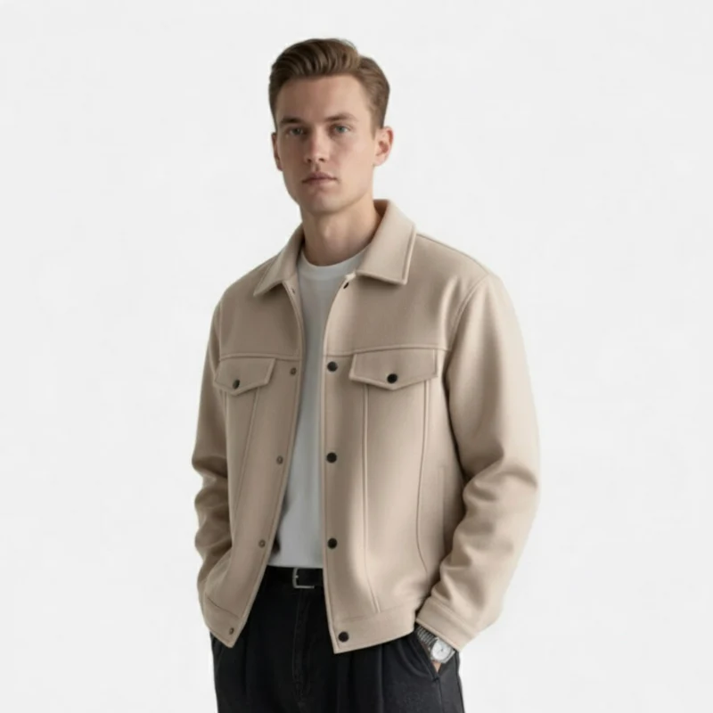 Veste Homme Toutes Saisons Polyvalente, Légère & Élégante