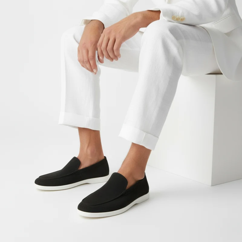 Mocassins en Suède pour Homme