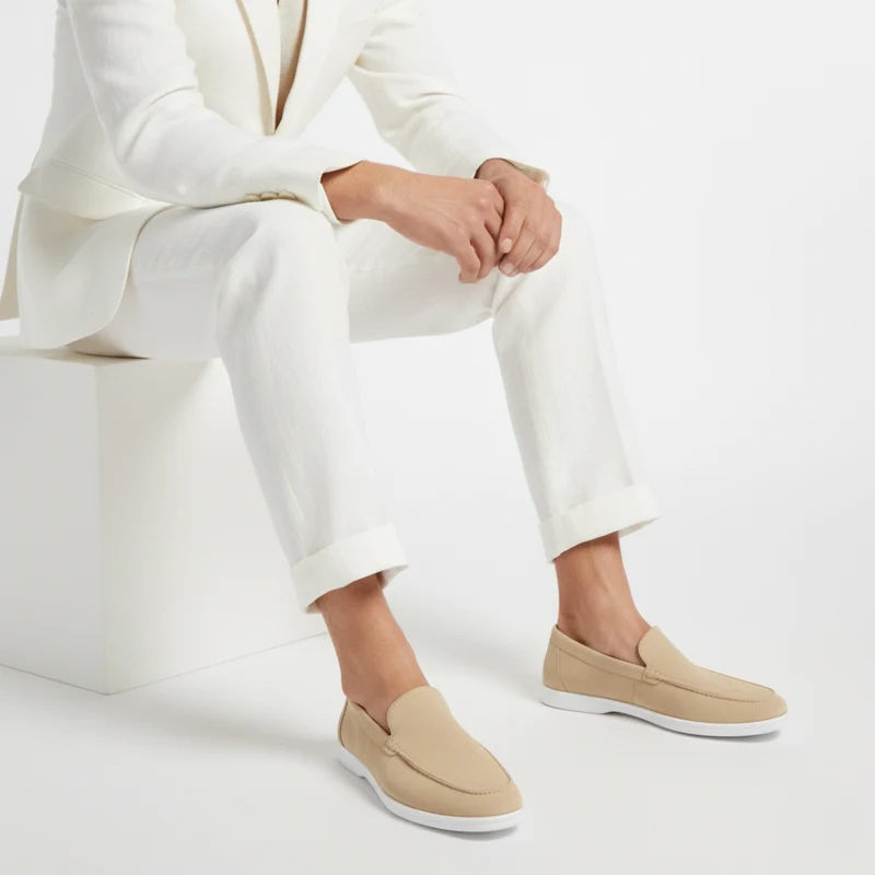 Mocassins en Suède pour Homme