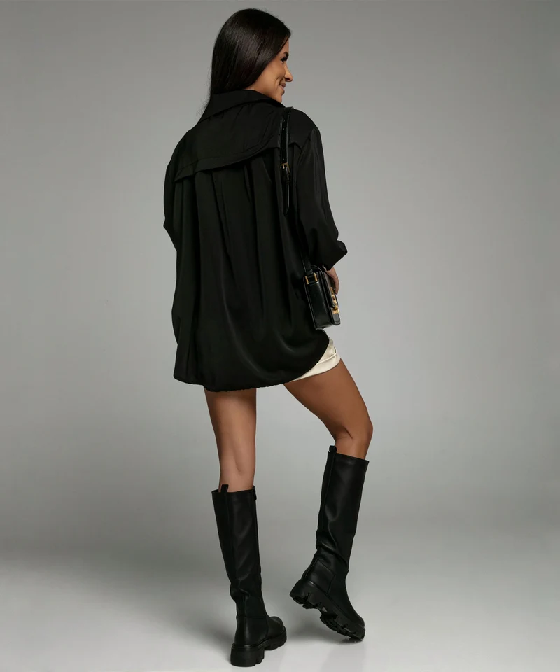 Bottes noires élégantes Amira