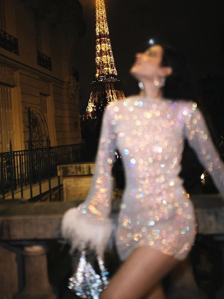 Mini Robe Pailletée
