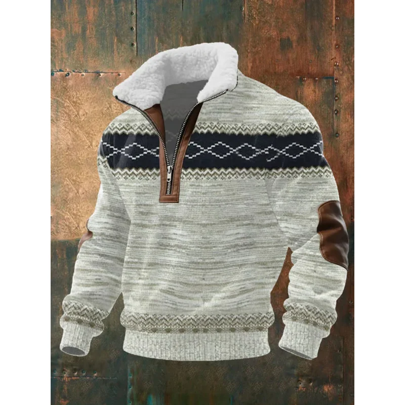 Pull Polaire à Col Haut