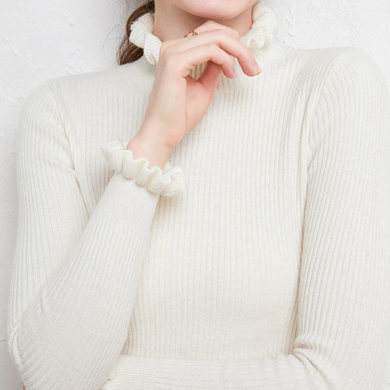 Alva – Pull à col roulé pour femmes