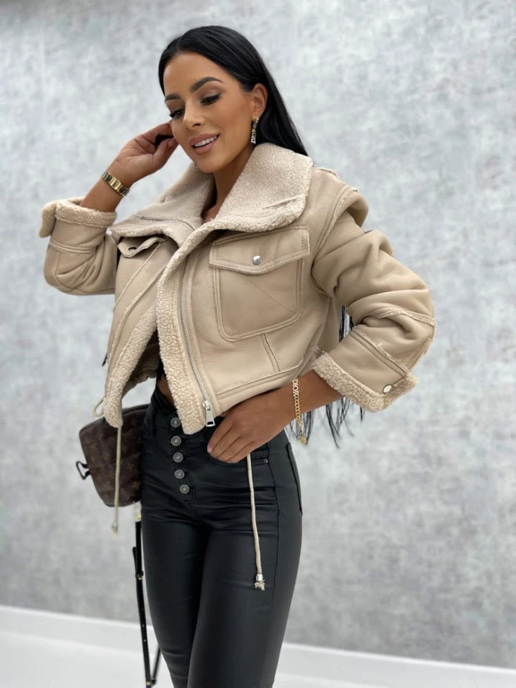 Anya - Blouson motard végétalien