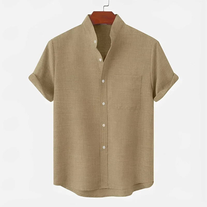Garrett - Chemise Confortable à Manches Courtes