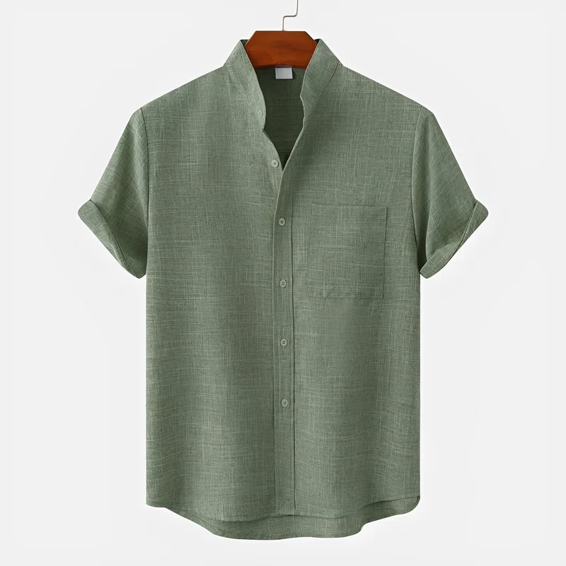 Garrett - Chemise Confortable à Manches Courtes