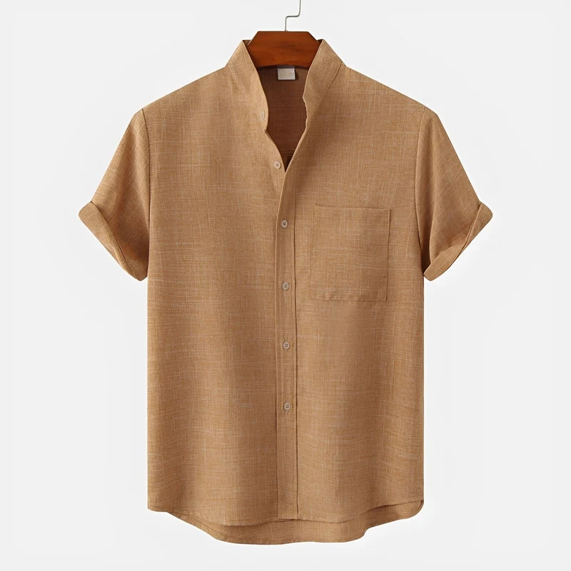 Garrett - Chemise Confortable à Manches Courtes