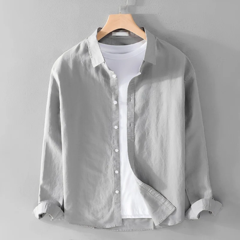Rupert - Chemise Confortable à Manches Longues