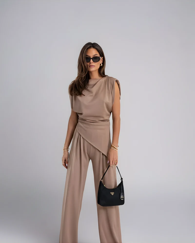 Ensemble Femme Deux Pièces Chic et Confortable