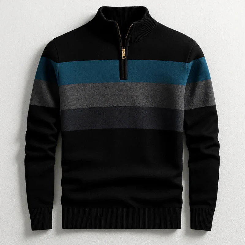 Pull Lorven Rayé pour Homme – Look Moderne Décontracté
