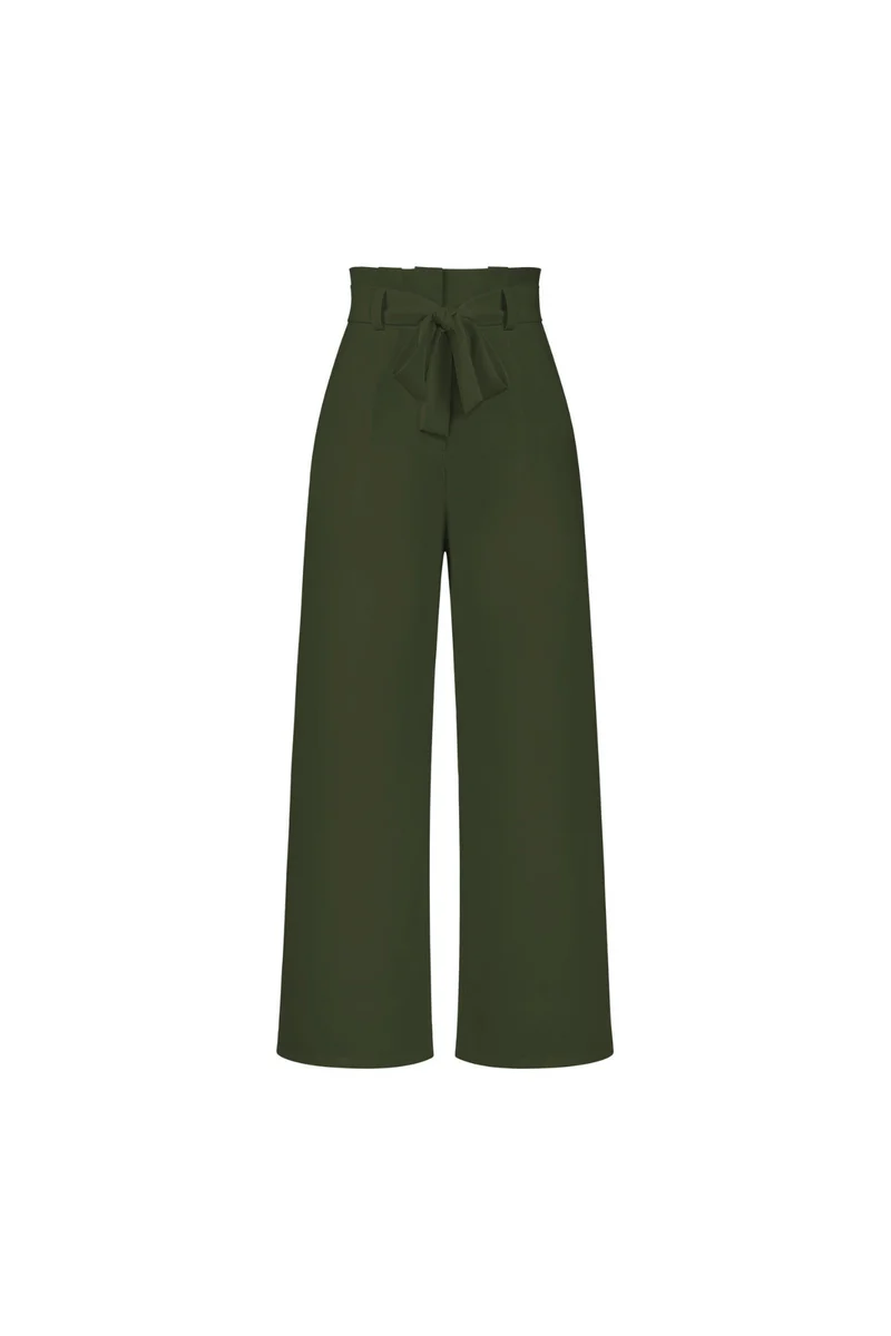 Pantalon Long en Lin Femme