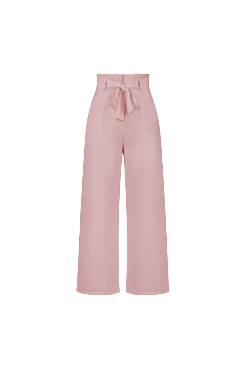 Pantalon Long en Lin Femme