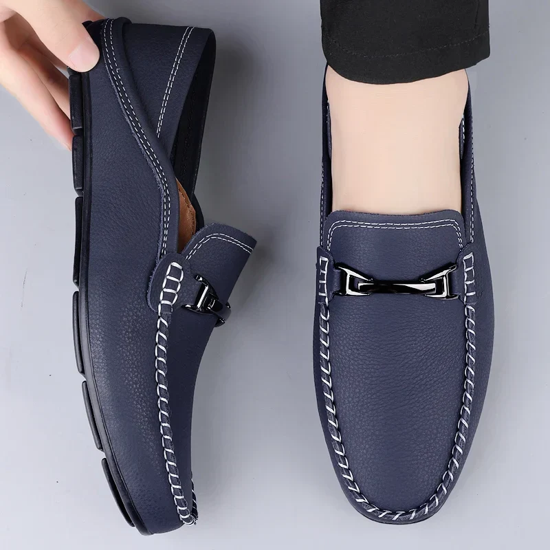 Chaussures Mocassins en Cuir Savoni