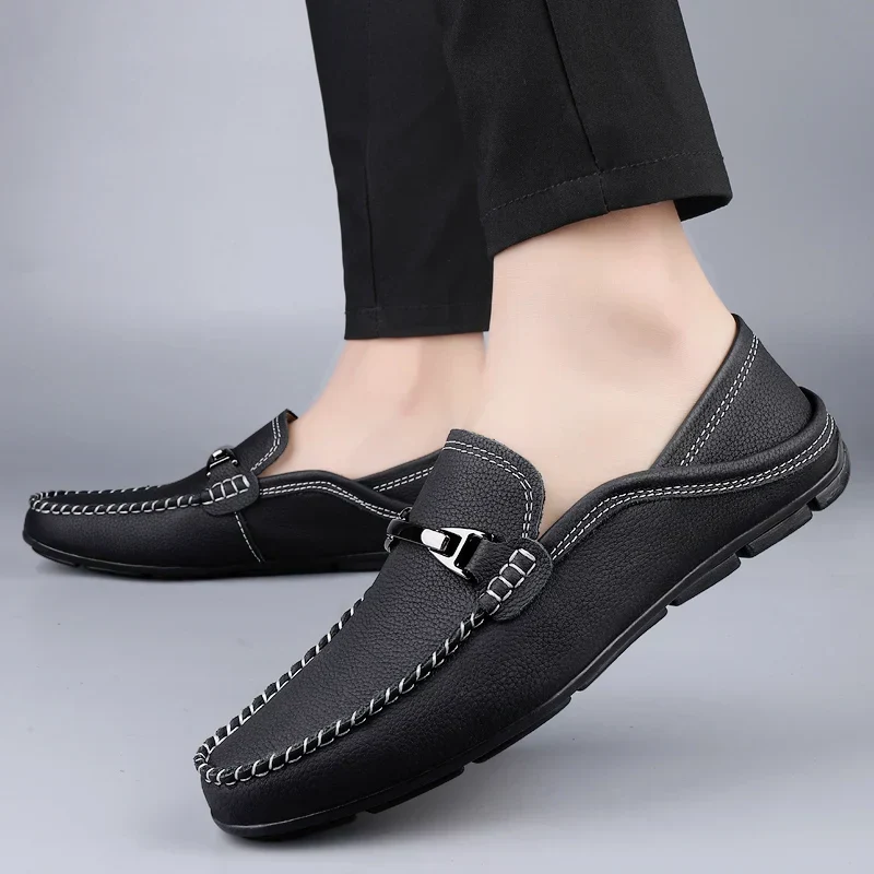 Chaussures Mocassins en Cuir Savoni