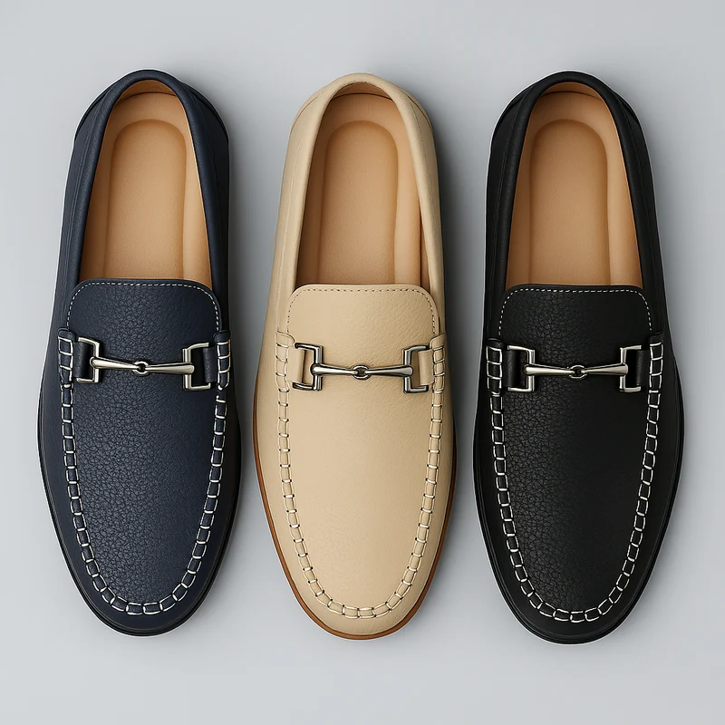 Chaussures Mocassins en Cuir Savoni