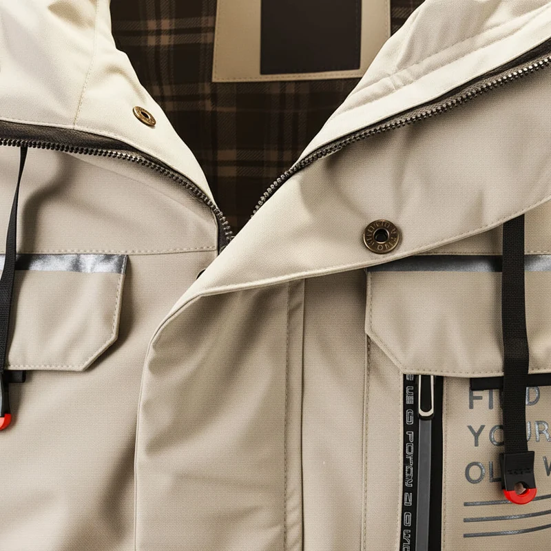 Veste d'hiver avec capuche
