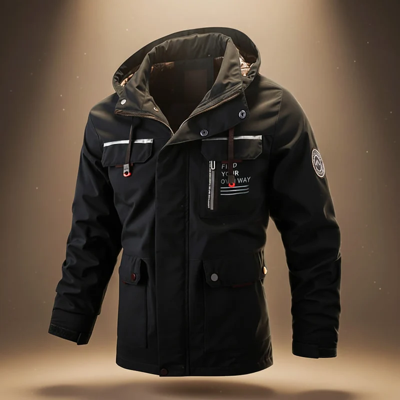 Veste d'hiver avec capuche