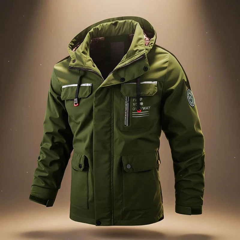 Veste d'hiver avec capuche