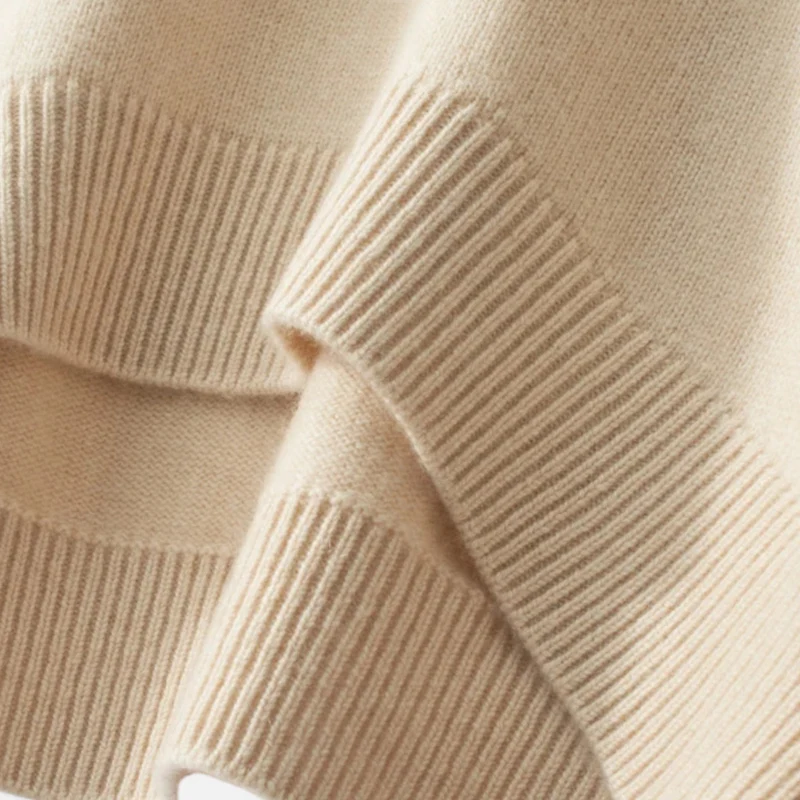 Pull Femme en Cachemire à Col Roulé