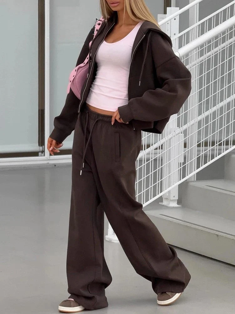Ensemble Survêtement & Capuche Sport Chic