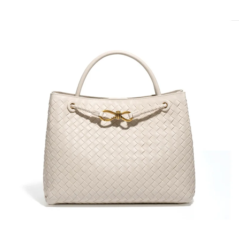 Sac à Main en Cuir PU Tressé