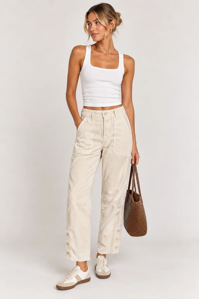 FLY FRT ANKLE PANT