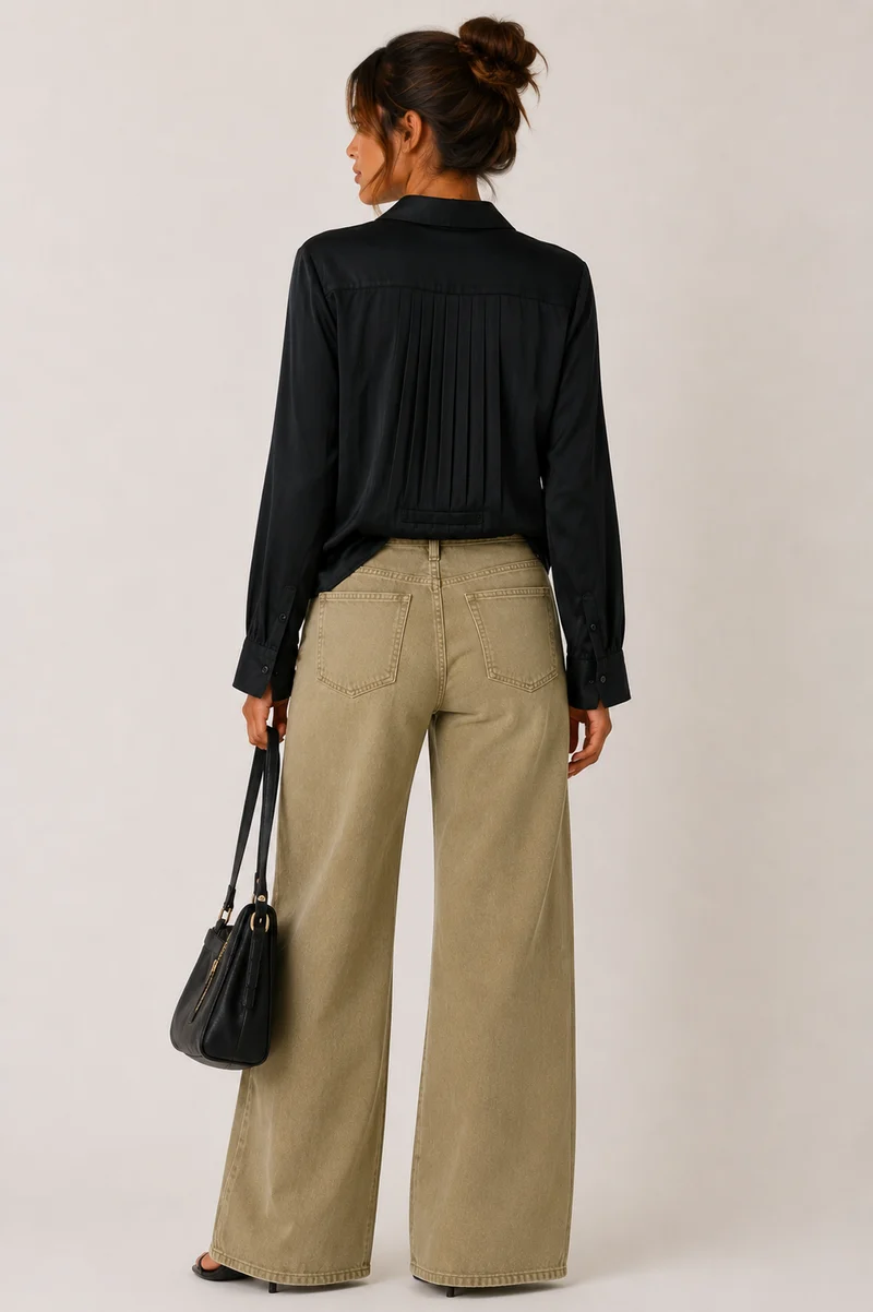 Kit hr relaxed wide leg