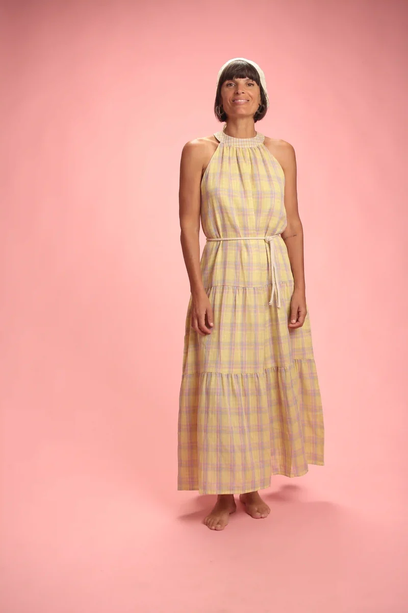 Robe Mary Coton rose