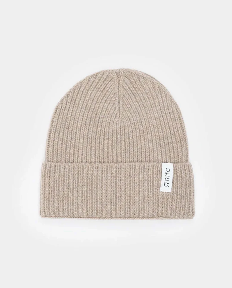 Bonnet en cachemire et laine recyclés