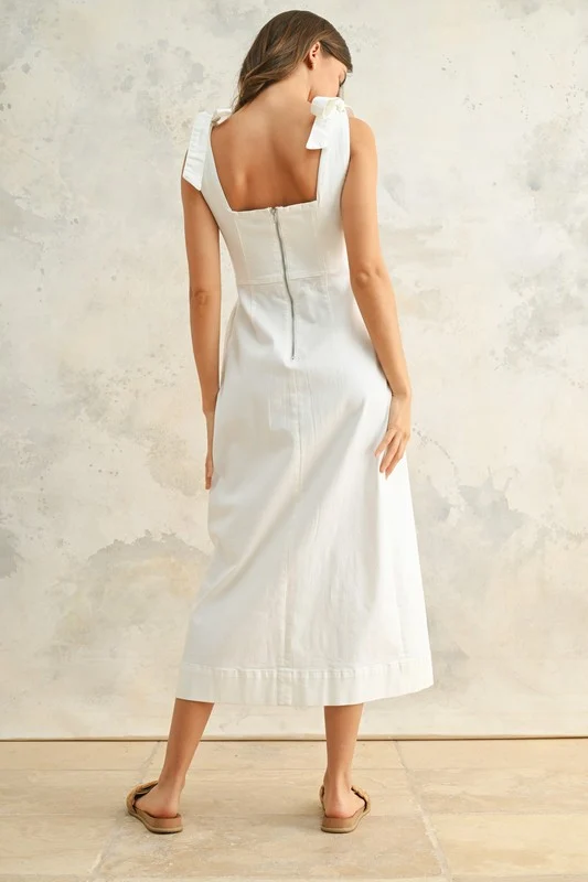 STRETCH COTTON MIDI (LM-0023)