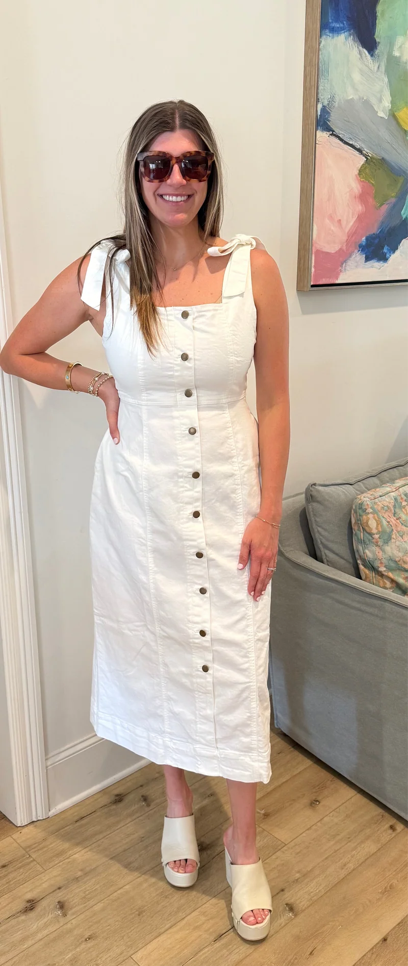 STRETCH COTTON MIDI (LM-0023)