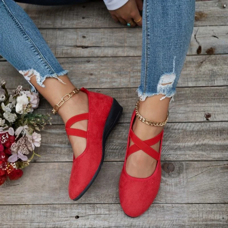 Ballerines à talons fermés pour femmes – Des chaussures plates élégantes et confortables