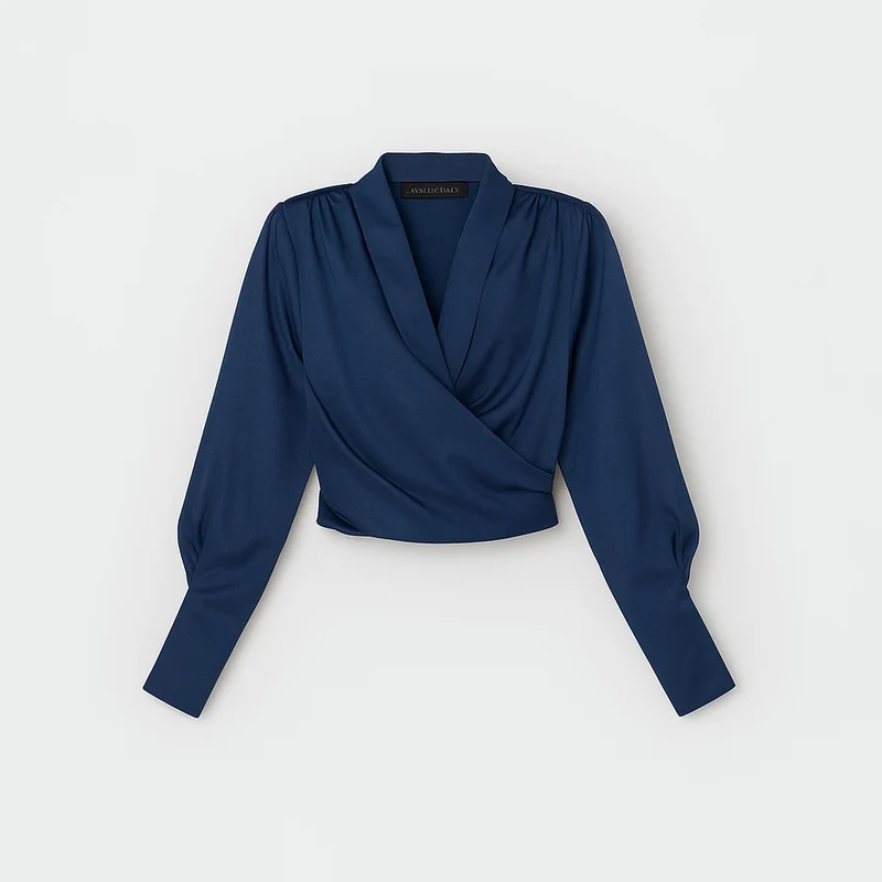 Blouse à manches bouffantes pour femme – Haut élégant et stylé