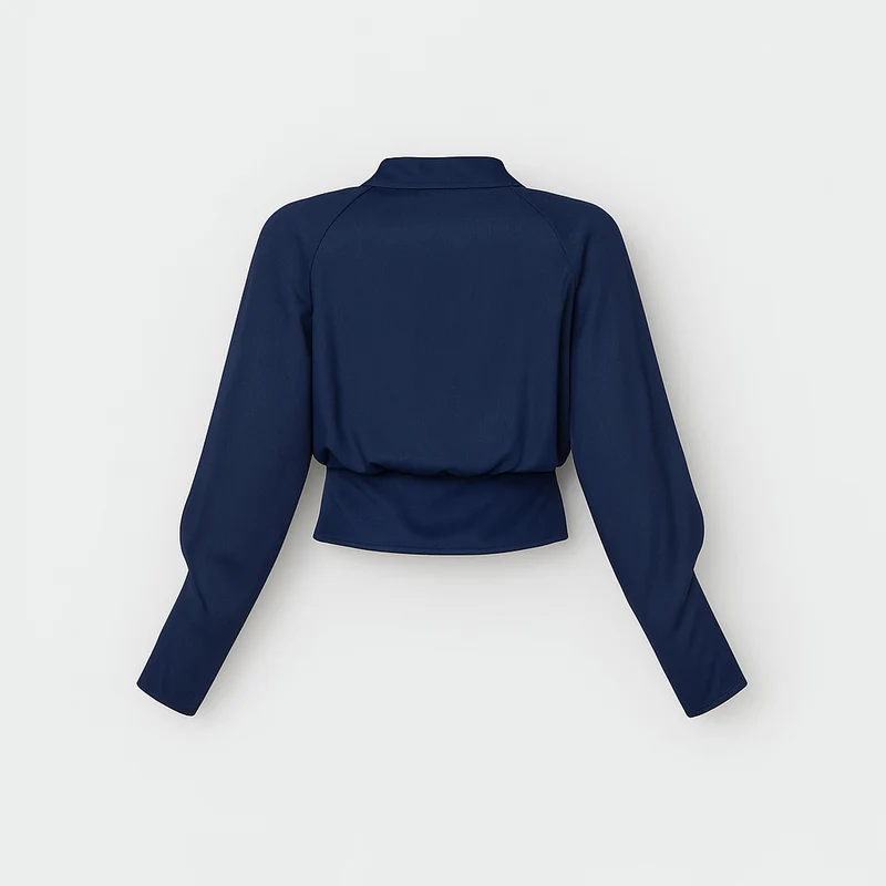 Blouse à manches bouffantes pour femme – Haut élégant et stylé