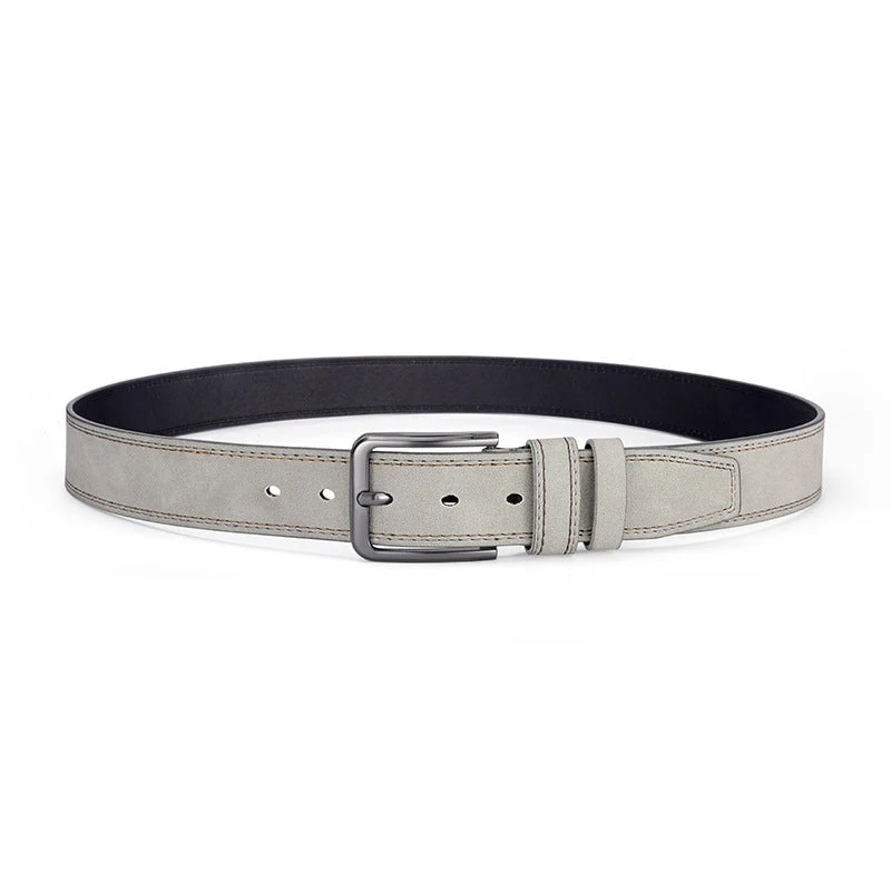 Ceinture en daim pour homme avec boucle ardillon – Style décontracté et professionnel résistant