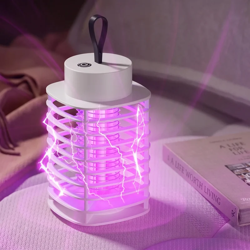 Portable Electronic Insect Zapper USB UV Mosquito Killer Lamp