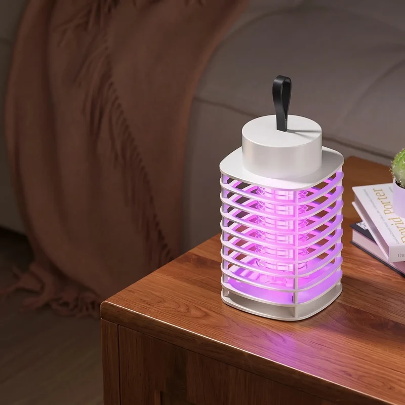 Portable Electronic Insect Zapper USB UV Mosquito Killer Lamp