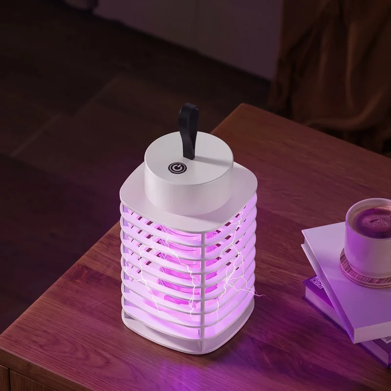 Portable Electronic Insect Zapper USB UV Mosquito Killer Lamp
