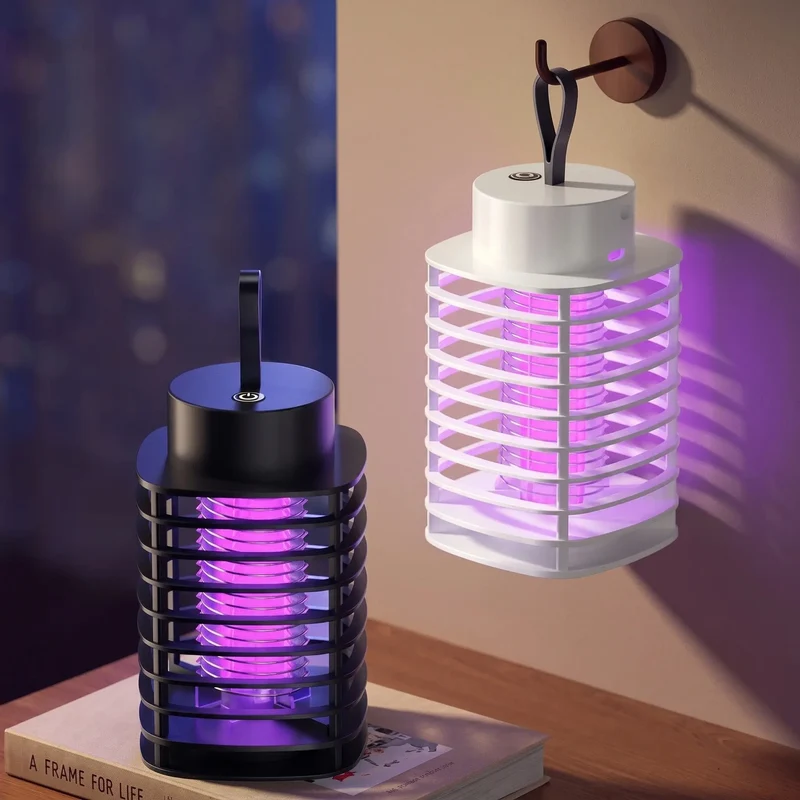 Portable Electronic Insect Zapper USB UV Mosquito Killer Lamp