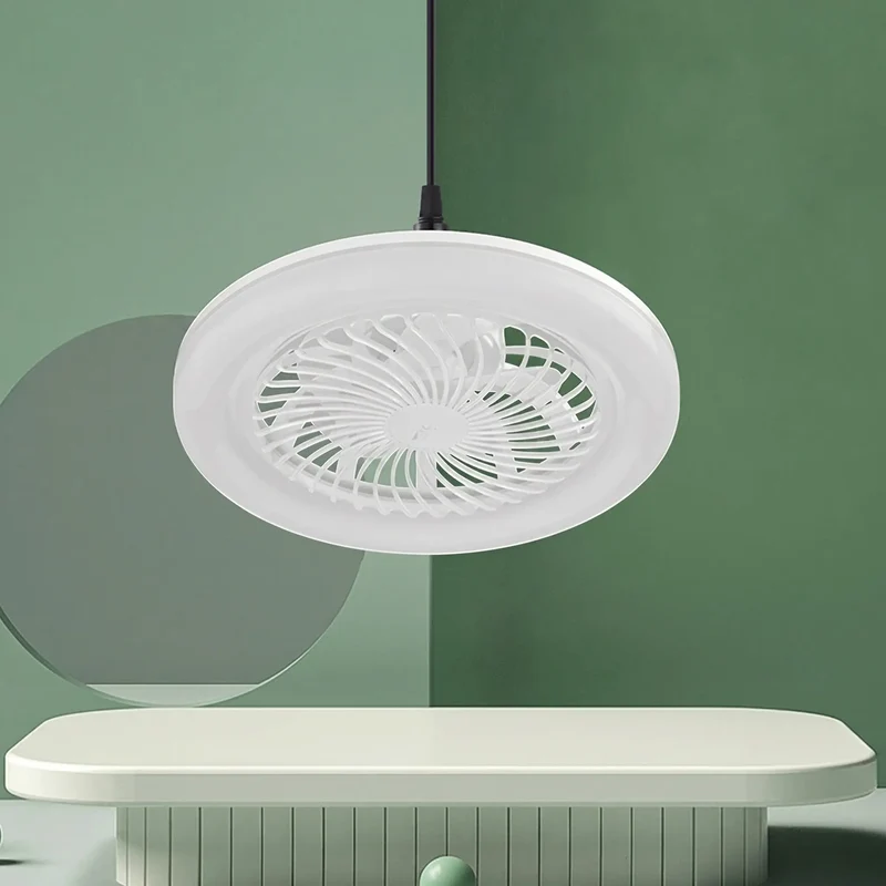 Modern Ceiling Fan with Adjustable LED Light | Stylish 3-Speed Indoor Ceiling Fans