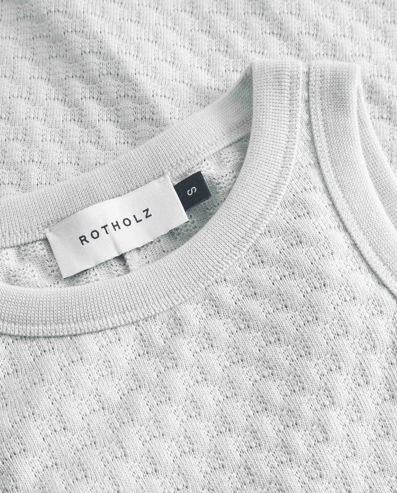 Robe midi en maille bio