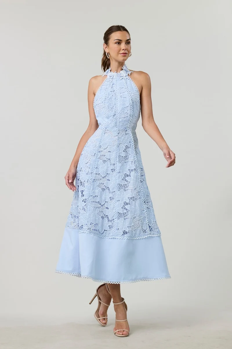 Elegant Night Out Midi Dress.